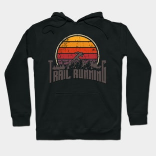 TRAIL RUNNING VINTAGE SUNSET Hoodie